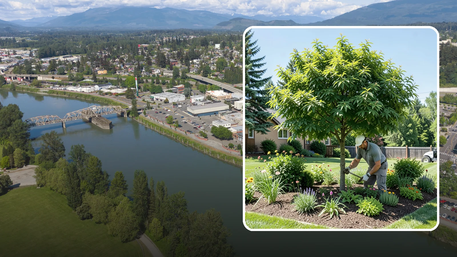 Shade Tree Planting in Mount Vernon, Skagit County, WA - We plant large-canopy shade trees that cool your yard and elevate Northwest landscapes.