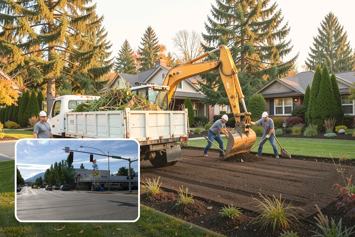 Shade Tree Planting in North Bend, King County, WA - Cooling summer shade that reduces energy costs