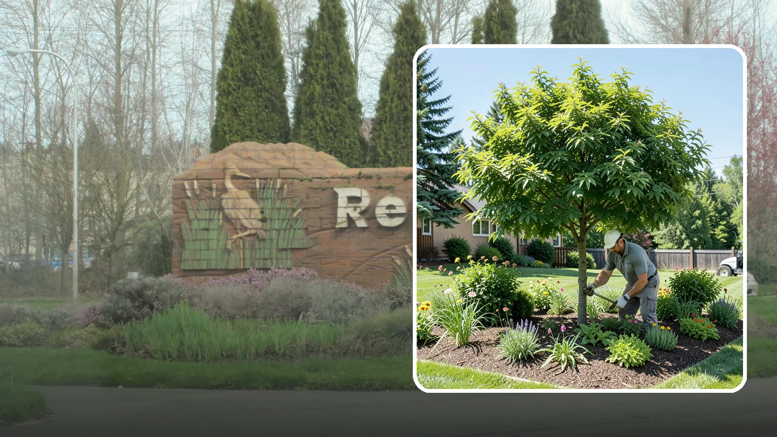 Shade Tree Planting in Renton, King County, WA - We plant large-canopy shade trees that cool your yard and elevate Northwest landscapes.