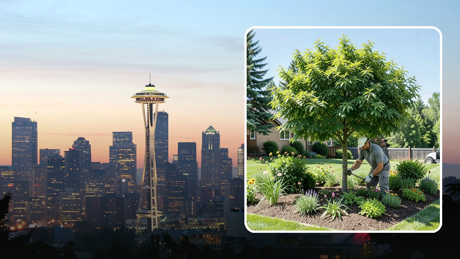 Shade Tree Planting in Seattle, King County, WA - We plant large-canopy shade trees that cool your yard and elevate Northwest landscapes.