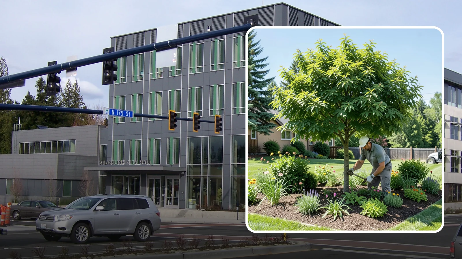 Shade Tree Planting in Shoreline, King County, WA - We plant large-canopy shade trees that cool your yard and elevate Northwest landscapes.