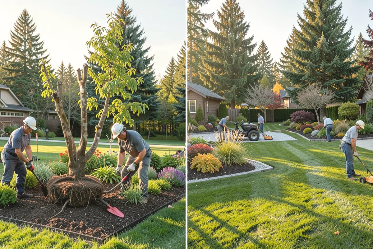 Shade Tree Planting in University Place, Pierce County, WA - Evaluate the site for mature canopy and clearance