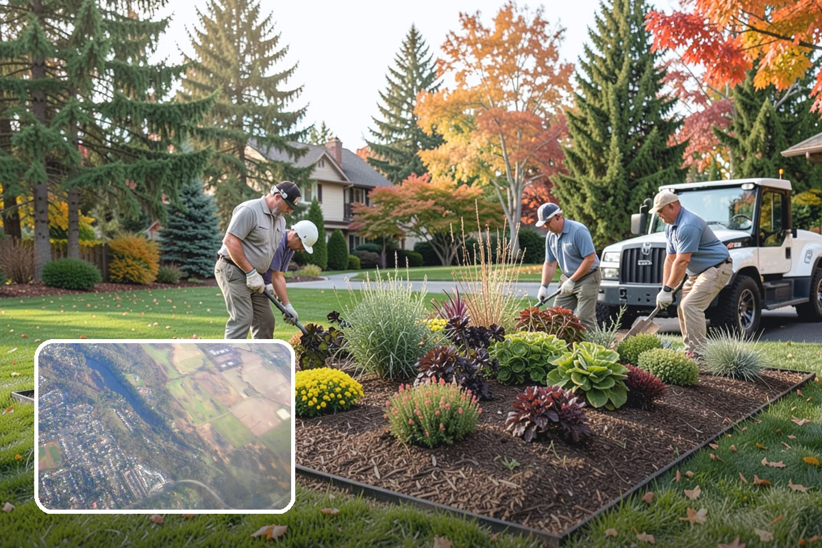 Shrub Planting in Algona, King County, WA - Adds structure and year-round greenery