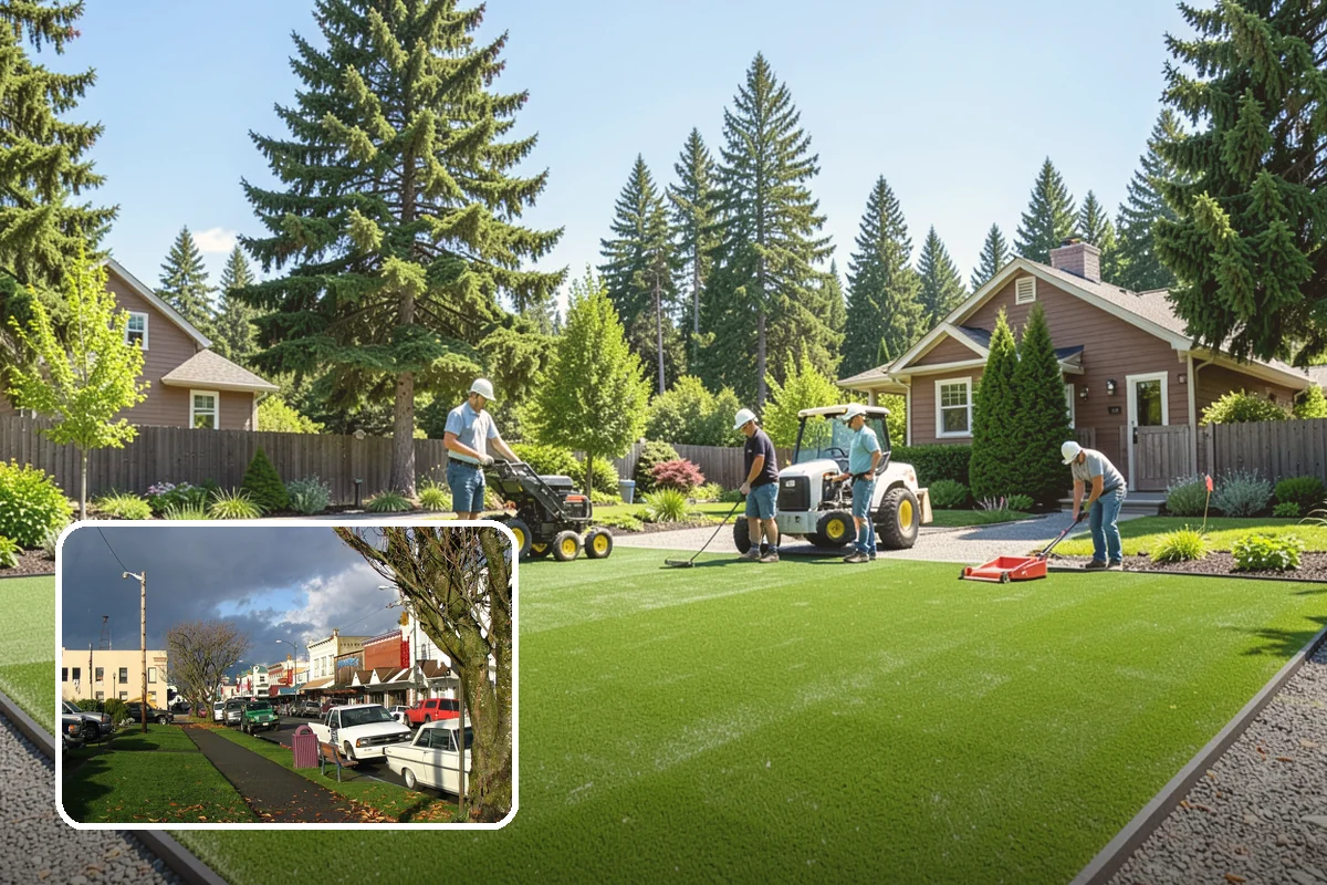 Shrub Planting in Arlington, Snohomish County, WA - Adds structure and year-round greenery