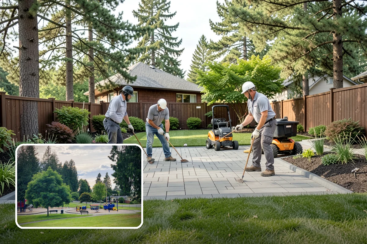 Shrub Planting in Bonney Lake, Pierce County, WA - Adds structure and year-round greenery