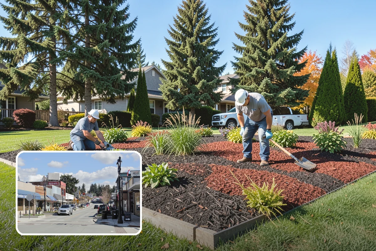 Shrub Planting in Bothell, King County, WA - Adds structure and year-round greenery