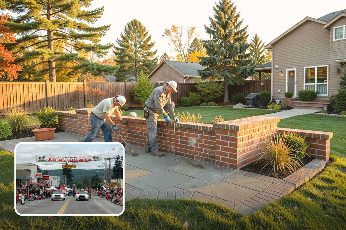 Shrub Planting in Carnation, King County, WA - Adds structure and year-round greenery