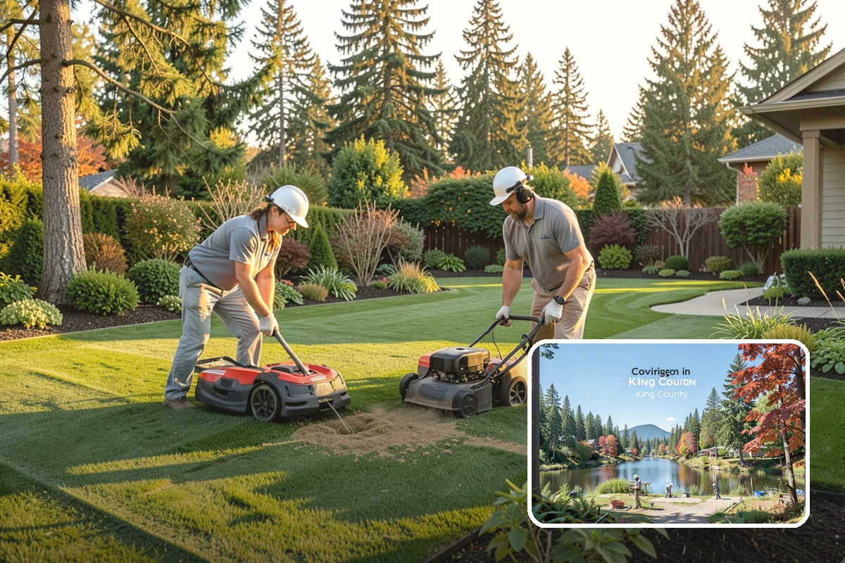 Shrub Planting in Covington, King County, WA - Adds structure and year-round greenery