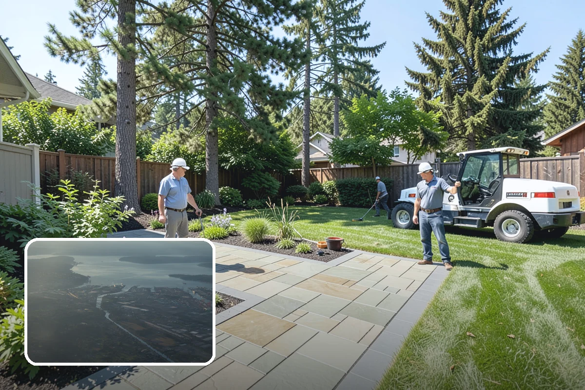 Shrub Planting in Fife, Pierce County, WA - Adds structure and year-round greenery