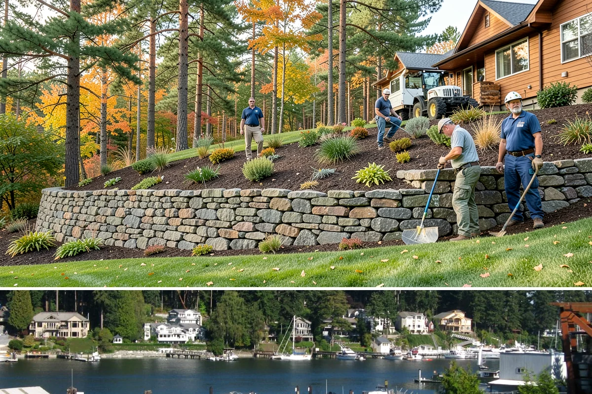 Shrub Planting in Gig Harbor, Pierce County, WA - Best planted spring or fall