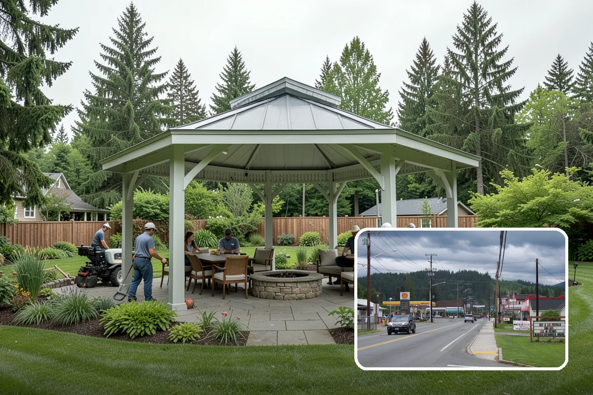 Shrub Planting in Granite Falls, Snohomish County, WA - Adds structure and year-round greenery