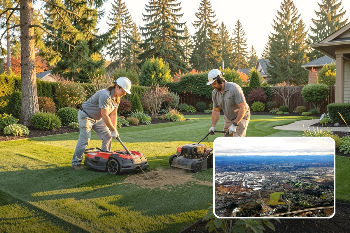 Shrub Planting in Kent, King County, WA - Adds structure and year-round greenery