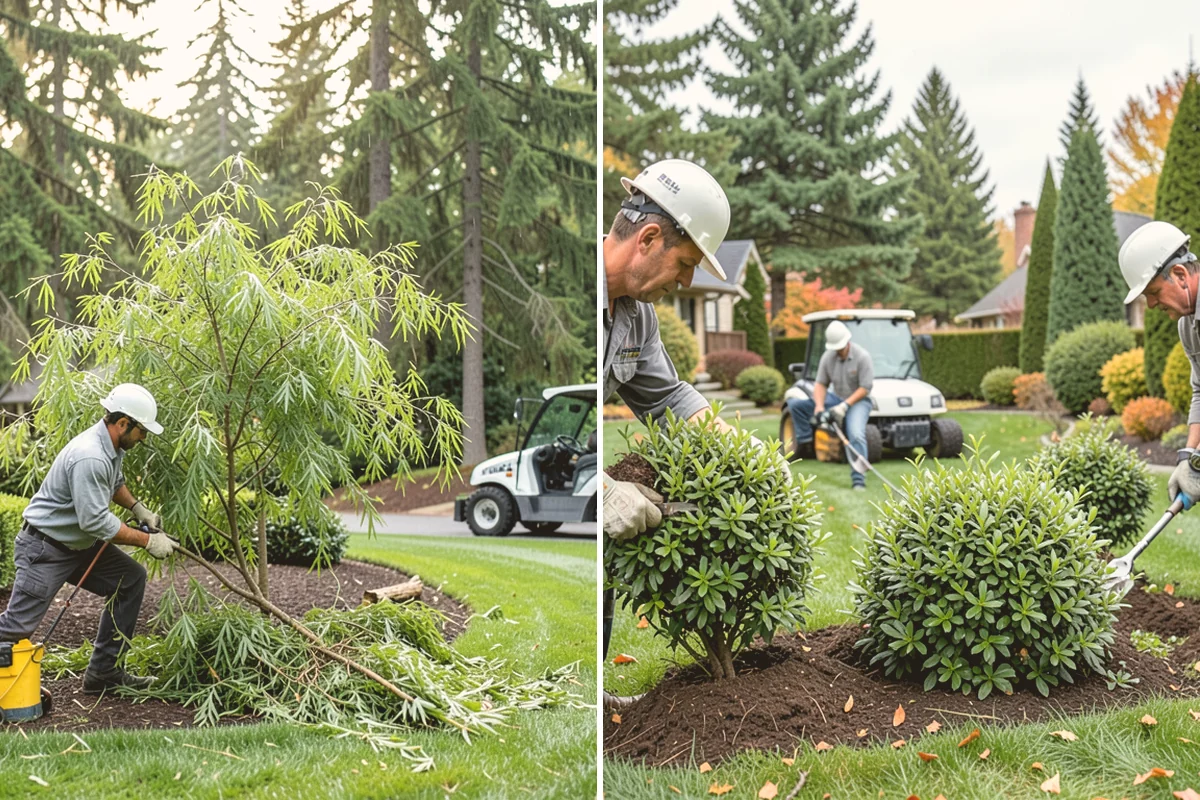 Shrub Planting in Kent, King County, WA - Select shrubs for site, size, and purpose