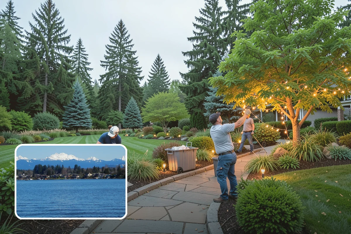 Shrub Planting in Lake Stevens, Snohomish County, WA - Adds structure and year-round greenery