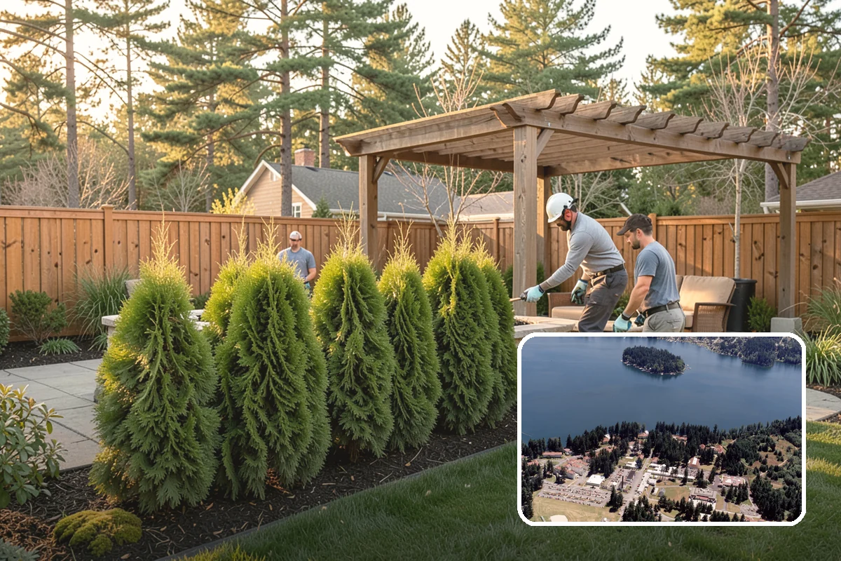 Shrub Planting in Lakewood, Pierce County, WA - Adds structure and year-round greenery