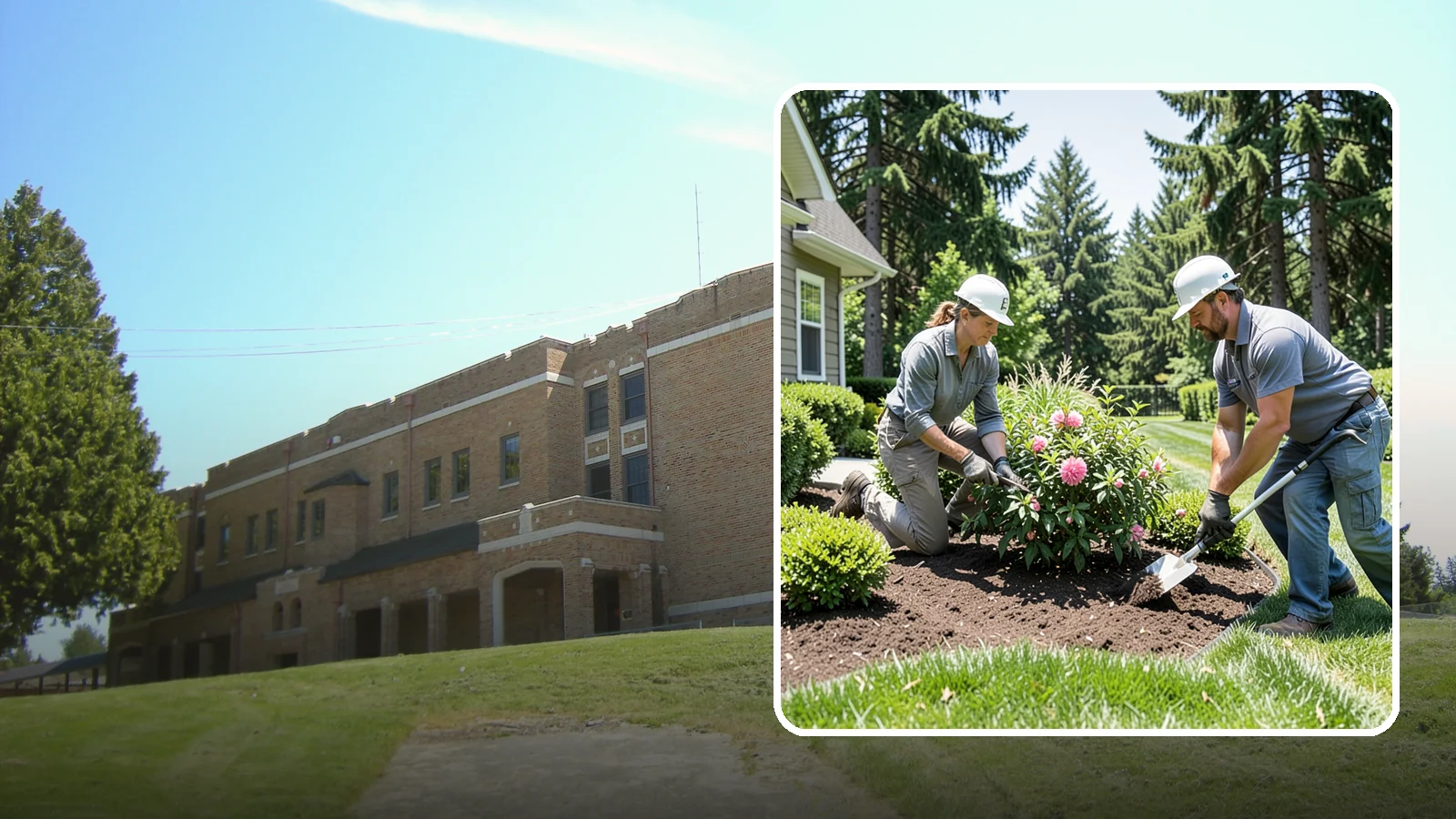 Shrub Planting in Maple Valley, King County, WA - Foundation and accent shrubs planted to add structure, privacy, and year-round greenery.