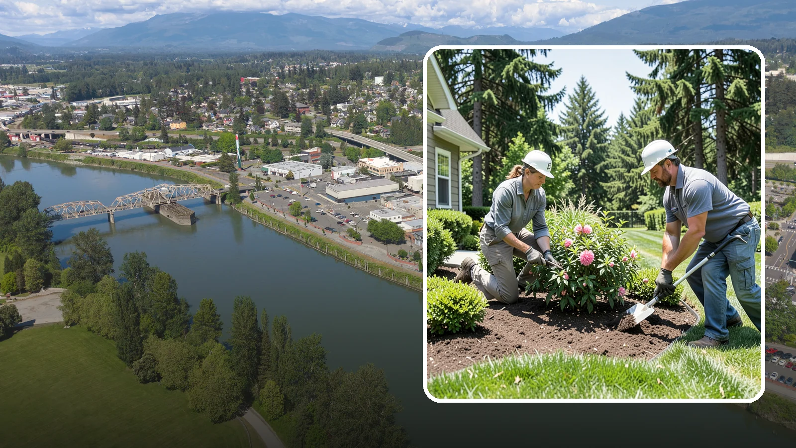 Shrub Planting in Mount Vernon, Skagit County, WA - Foundation and accent shrubs planted to add structure, privacy, and year-round greenery.