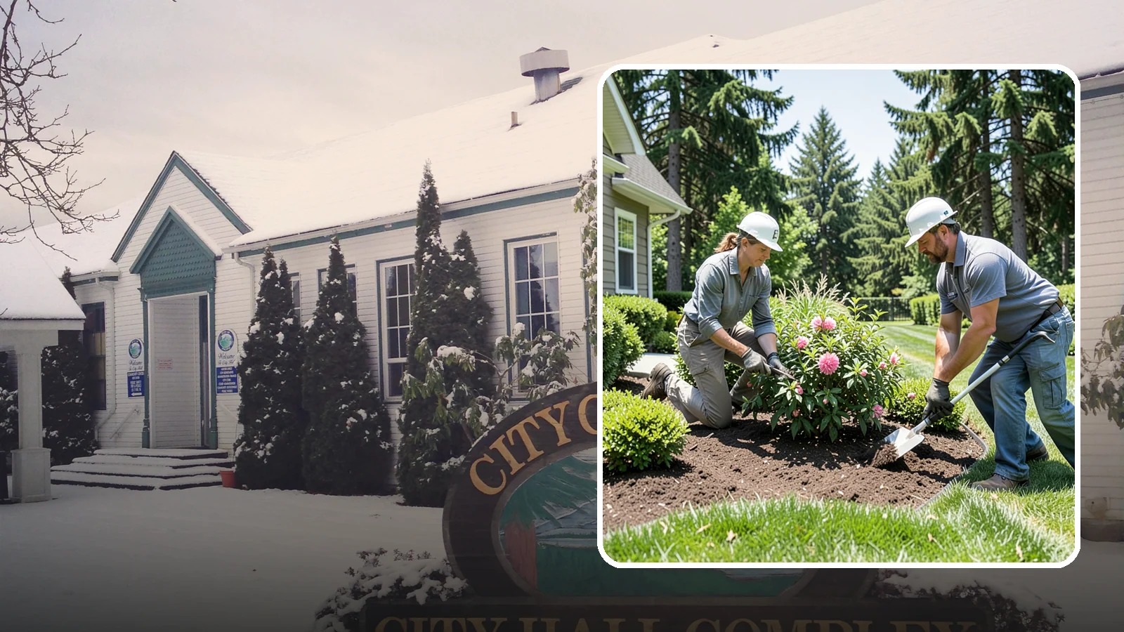 Shrub Planting in Pacific, King County, WA - Foundation and accent shrubs planted to add structure, privacy, and year-round greenery.