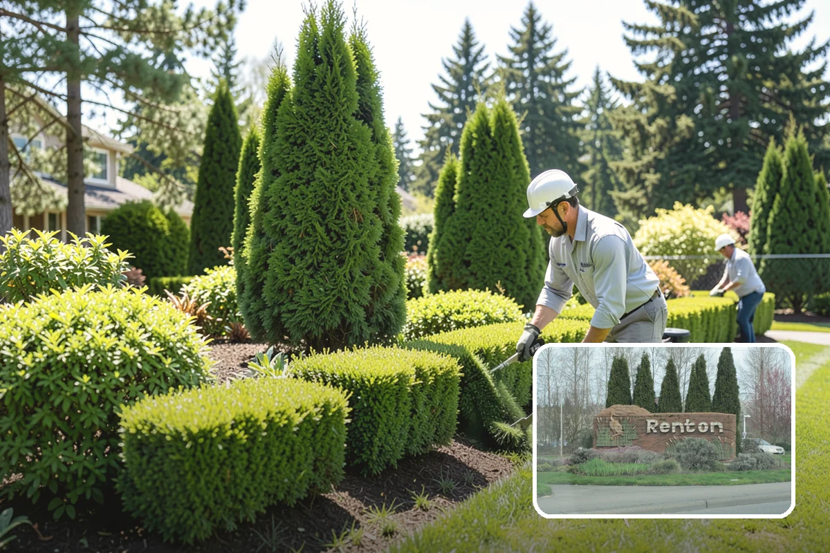 Shrub Planting in Renton, King County, WA - Adds structure and year-round greenery