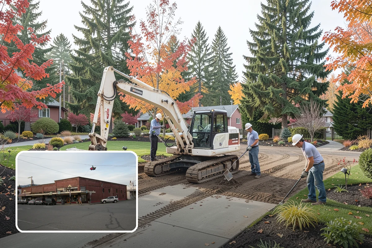 Shrub Planting in Sedro-Woolley, Skagit County, WA - Adds structure and year-round greenery