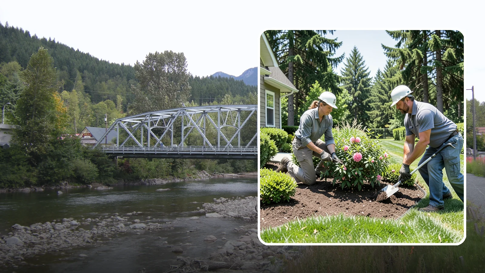 Shrub Planting in Skykomish, King County, WA - Foundation and accent shrubs planted to add structure, privacy, and year-round greenery.