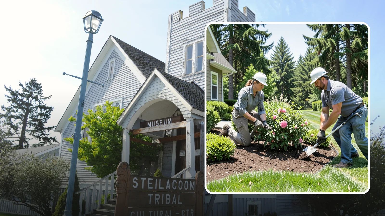 Shrub Planting in Steilacoom, Pierce County, WA - Foundation and accent shrubs planted to add structure, privacy, and year-round greenery.