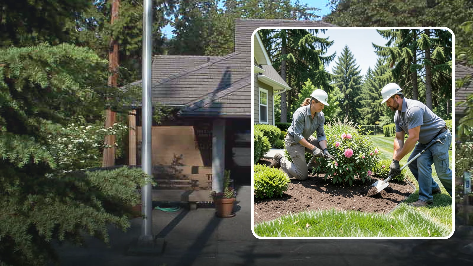 Shrub Planting in Yarrow Point, King County, WA - Foundation and accent shrubs planted to add structure, privacy, and year-round greenery.