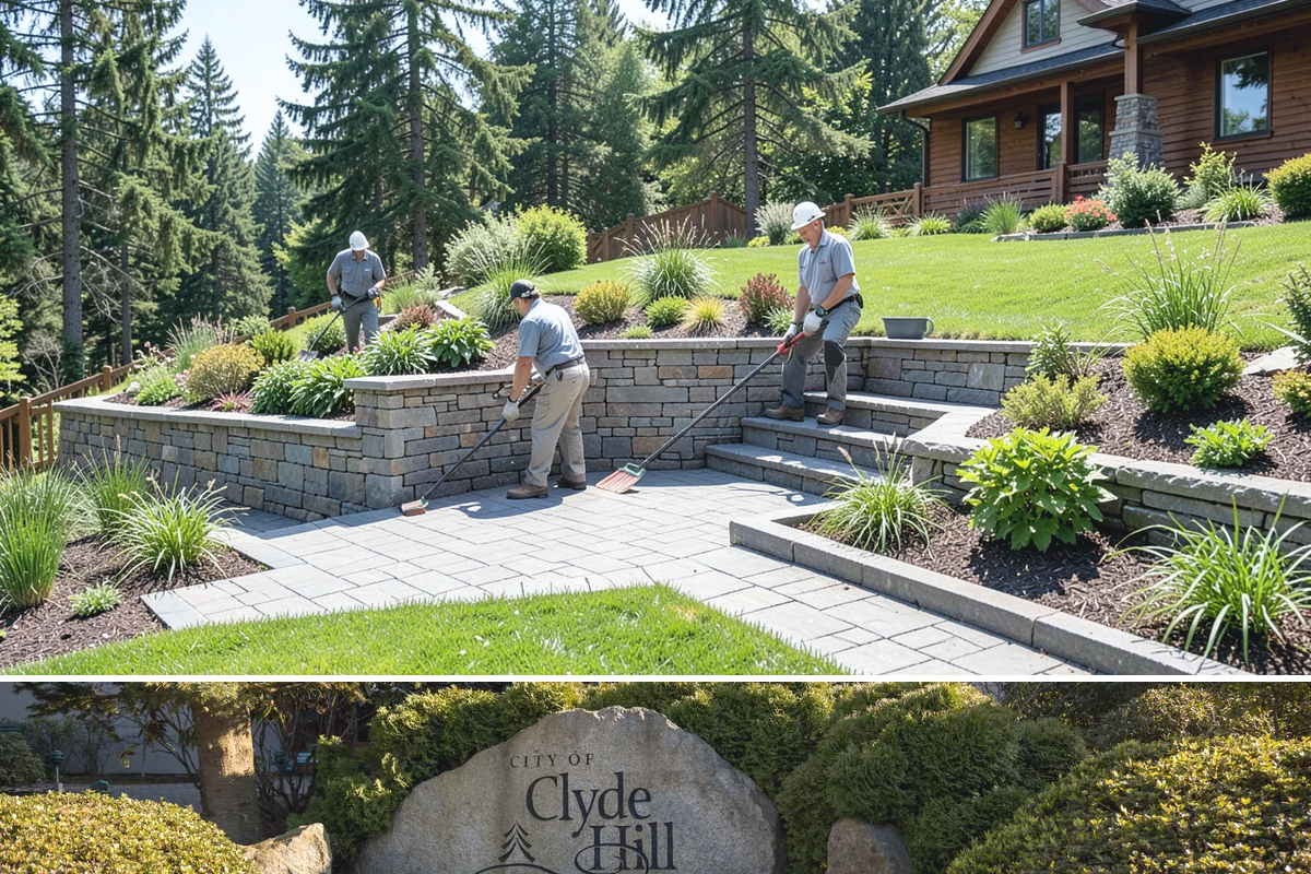 Shrub Pruning in Clyde Hill, King County, WA - Timed by species