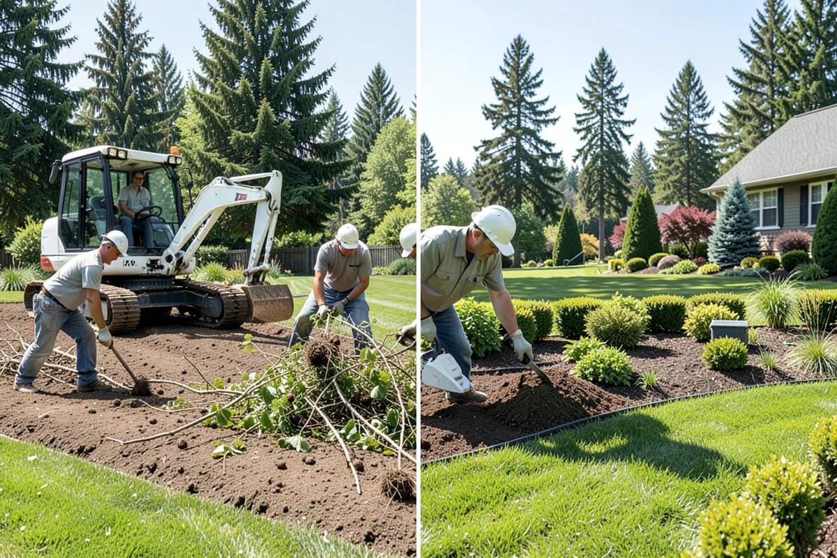 Shrub Pruning in DuPont, Pierce County, WA - Identify each shrub and its bloom habit