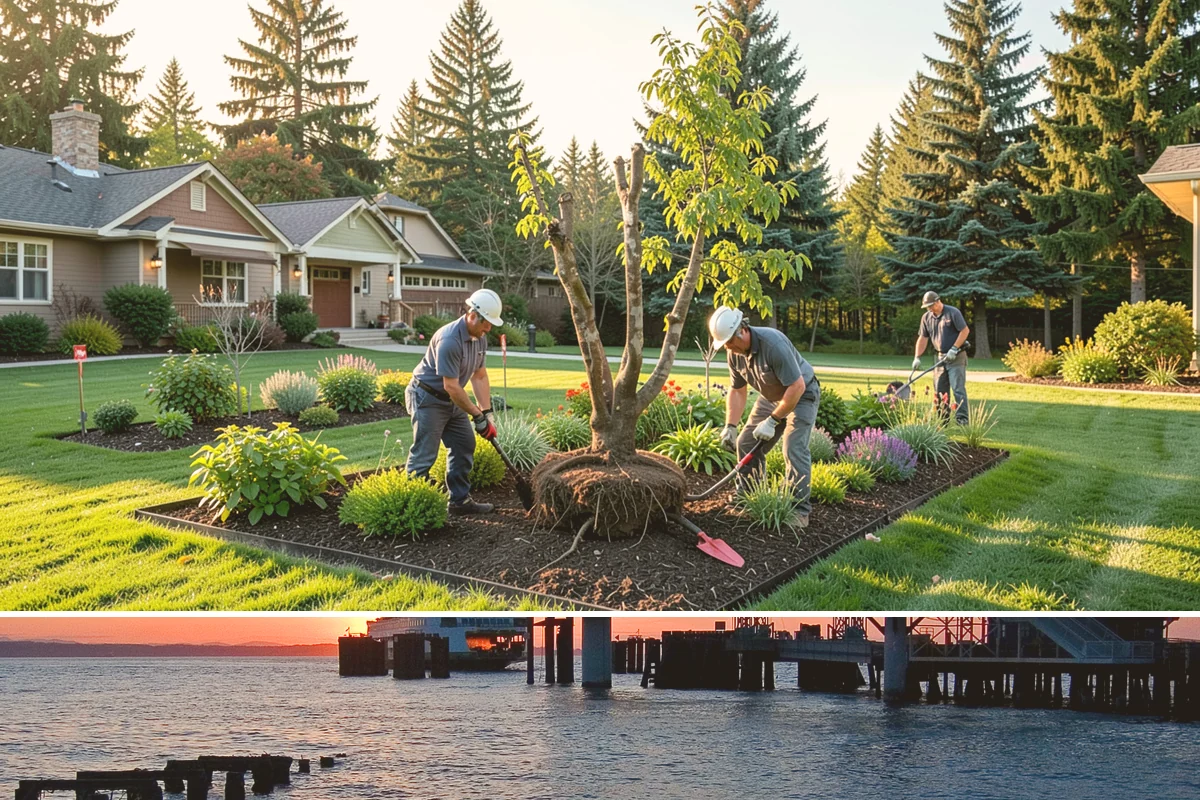 Shrub Pruning in Edmonds, Snohomish County, WA - Timed by species