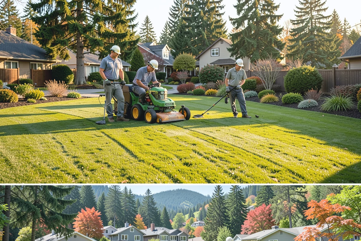 Shrub Pruning in Fircrest, Pierce County, WA - Timed by species