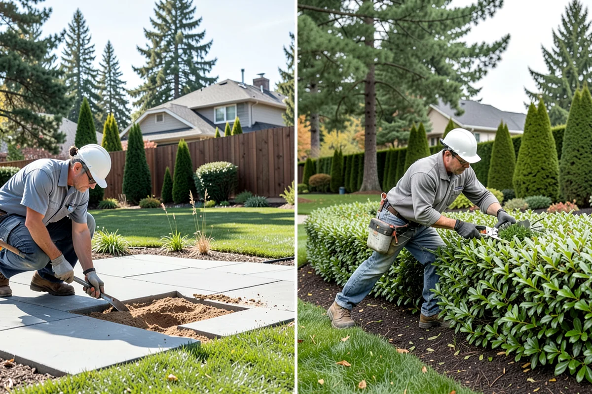 Shrub Pruning in Lake Forest Park, King County, WA - Identify each shrub and its bloom habit
