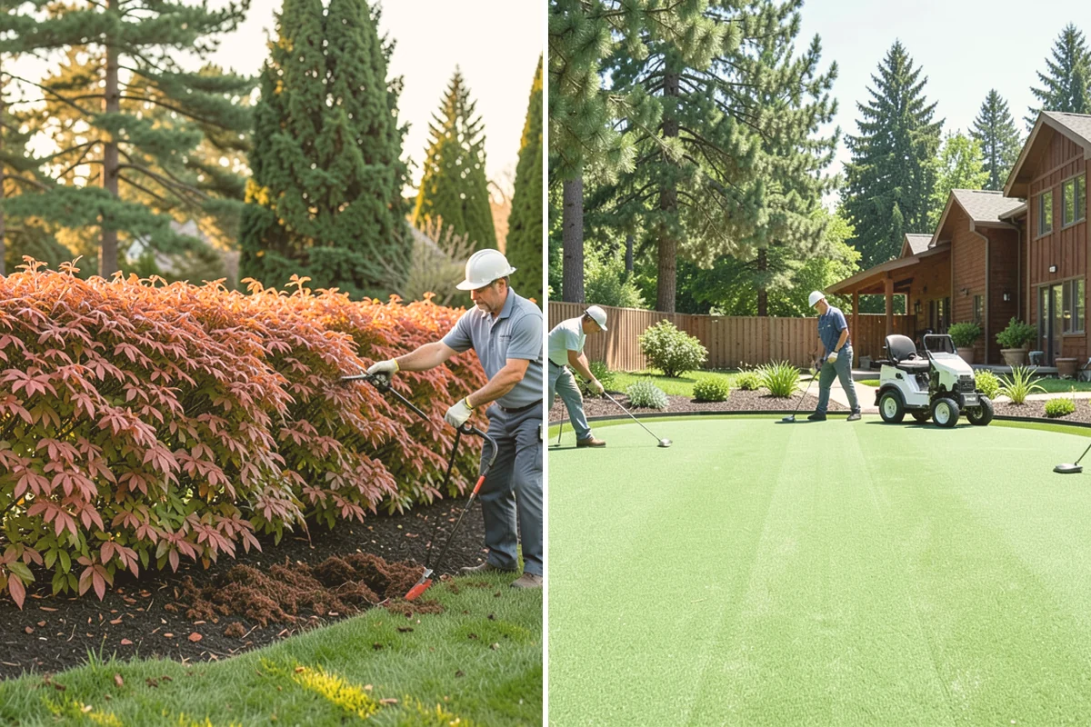 Shrub Pruning in Lynnwood, Snohomish County, WA - Identify each shrub and its bloom habit