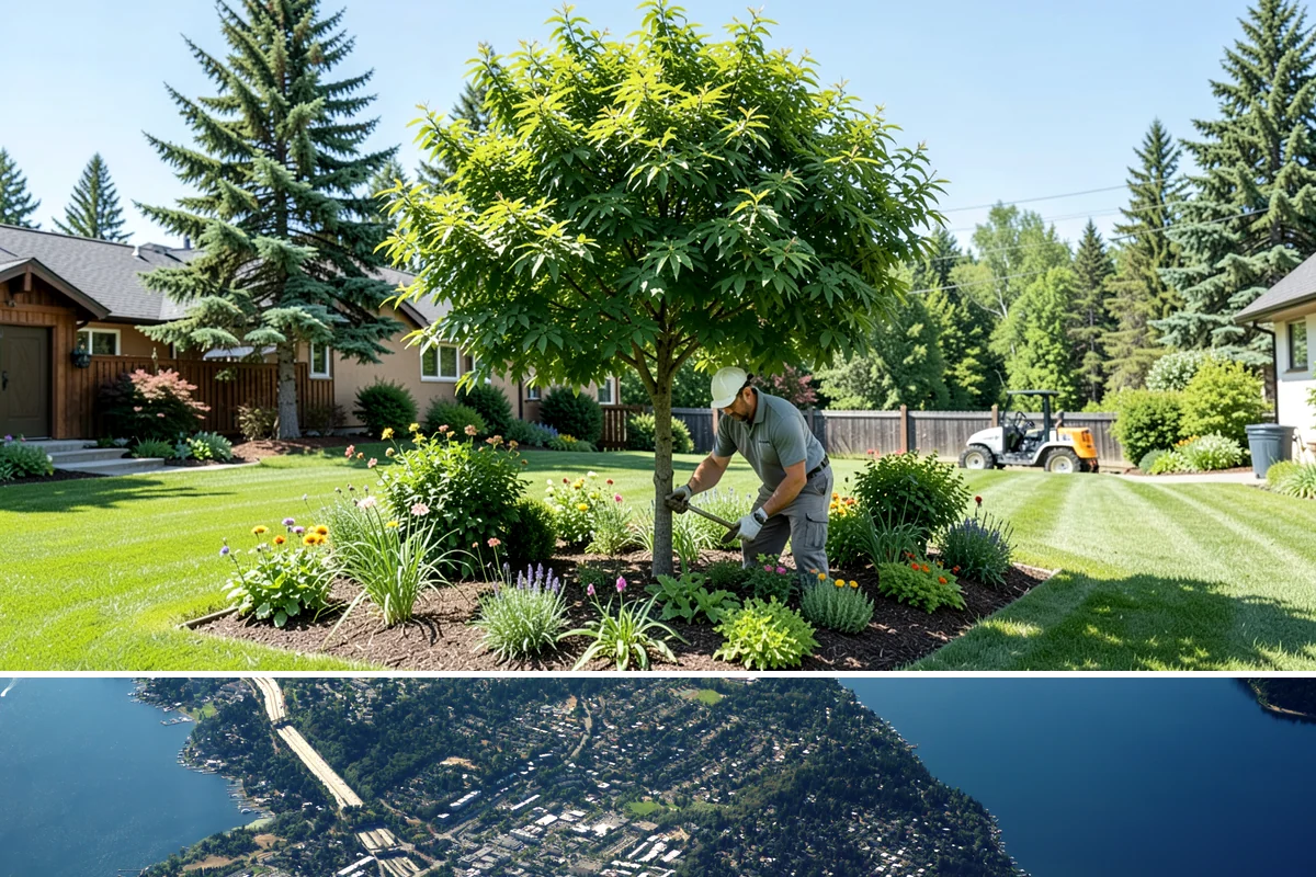 Shrub Pruning in Mercer Island, King County, WA - Timed by species