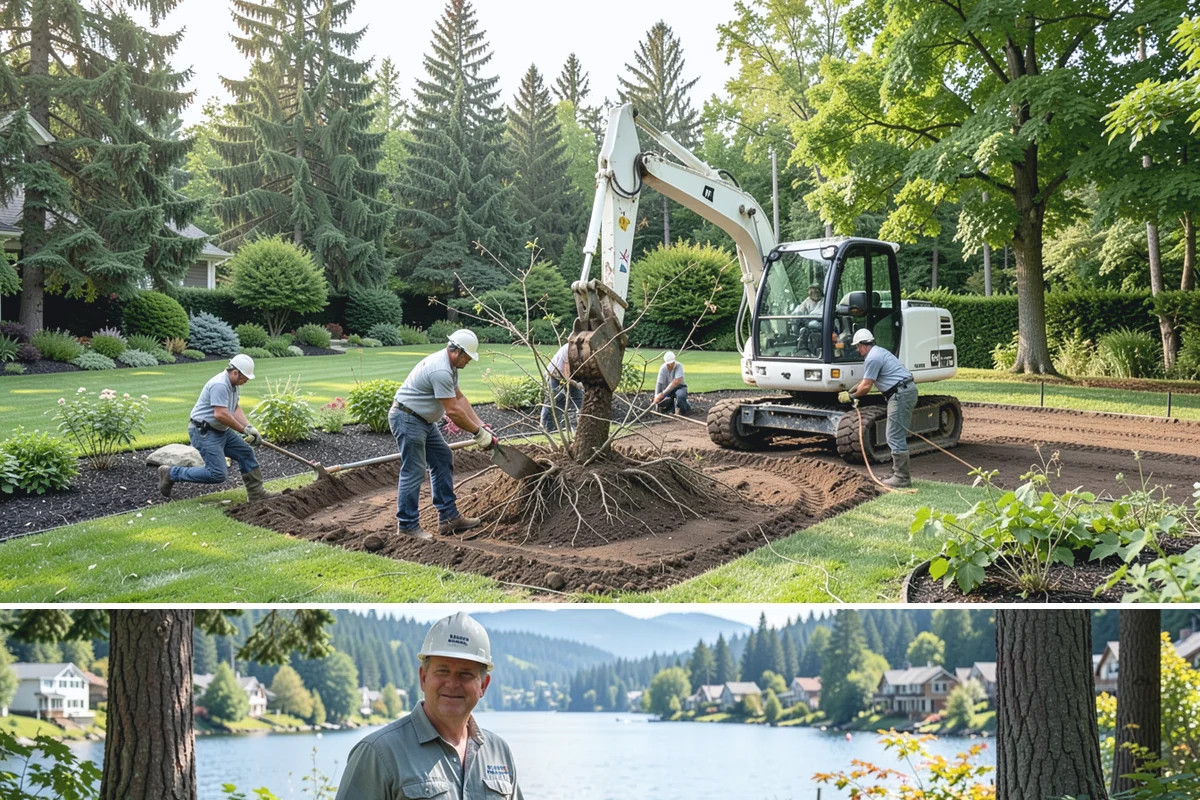 Shrub Pruning in Milton, King County, WA - Timed by species