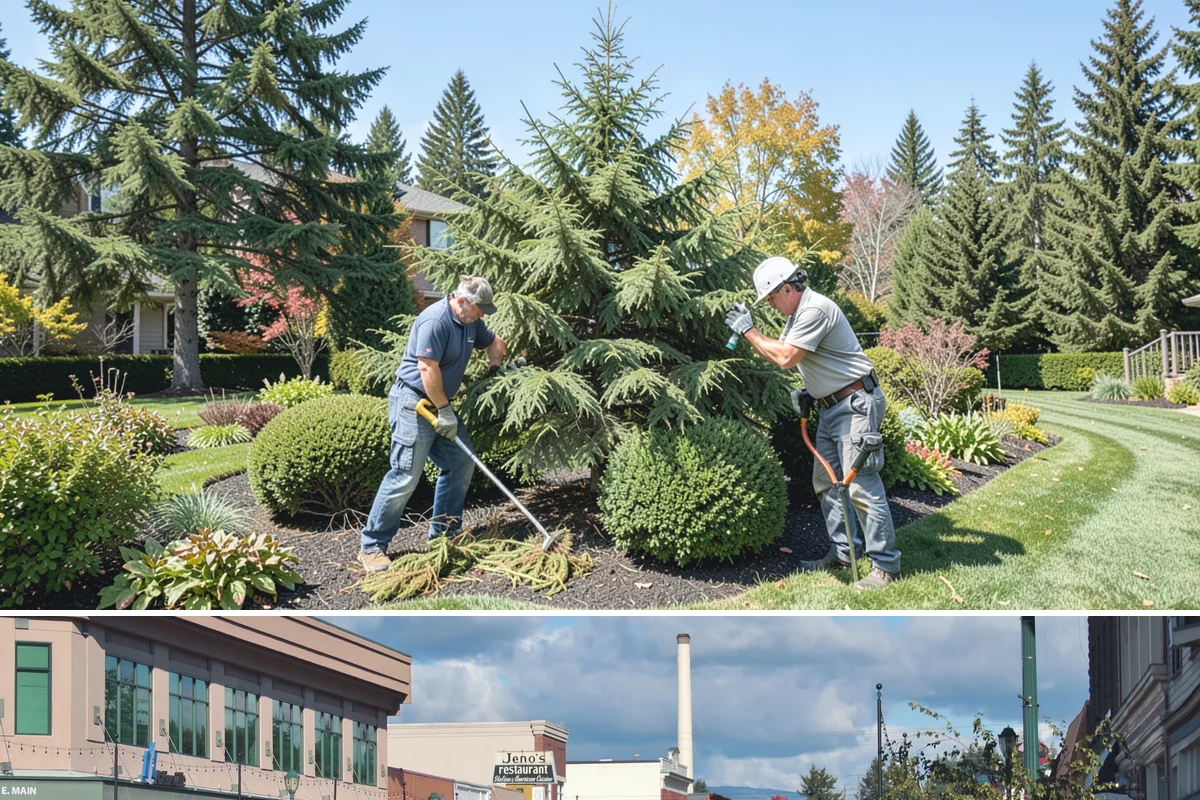 Shrub Pruning in Monroe, Snohomish County, WA - Timed by species