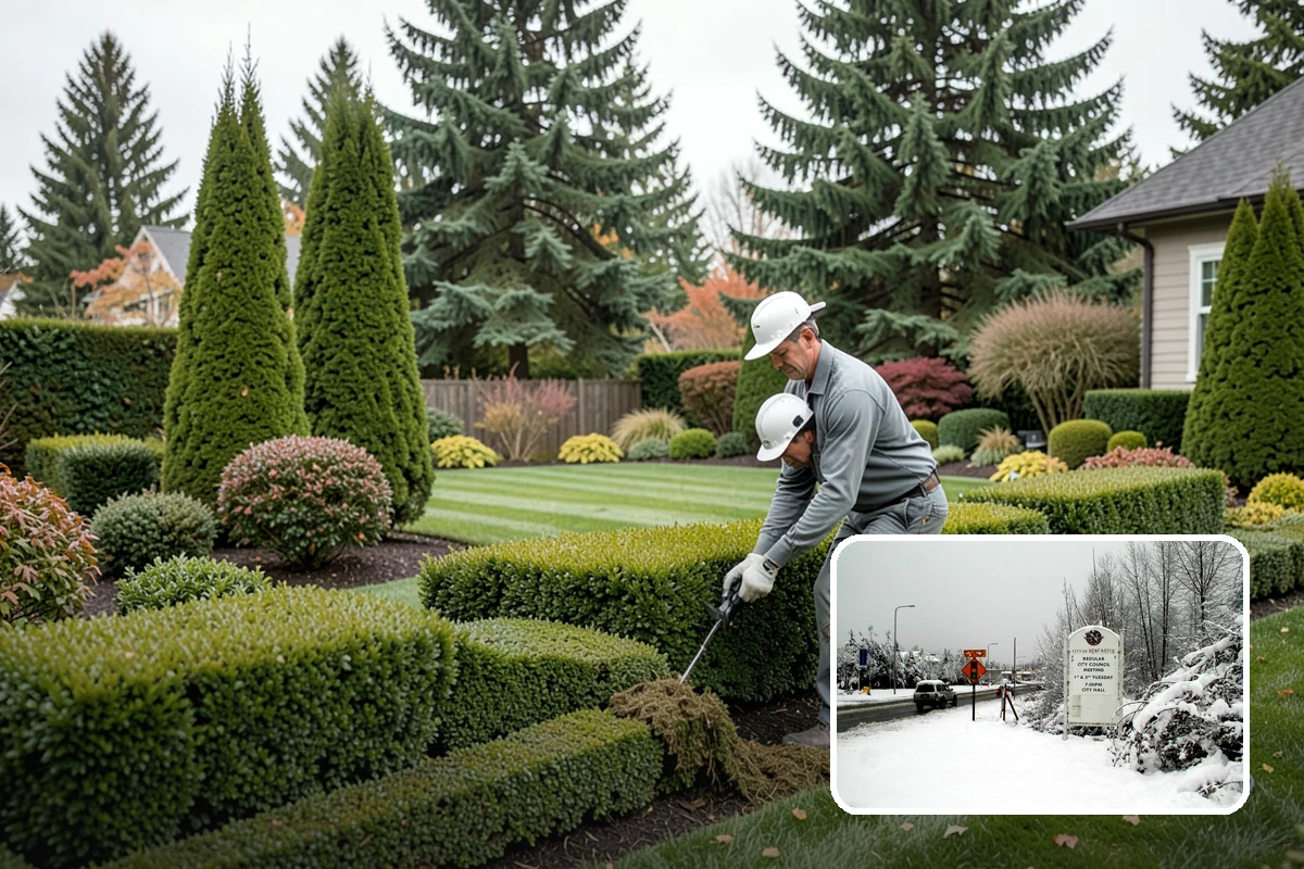 Shrub Pruning in Newcastle, King County, WA - Better structure, health, and bloom