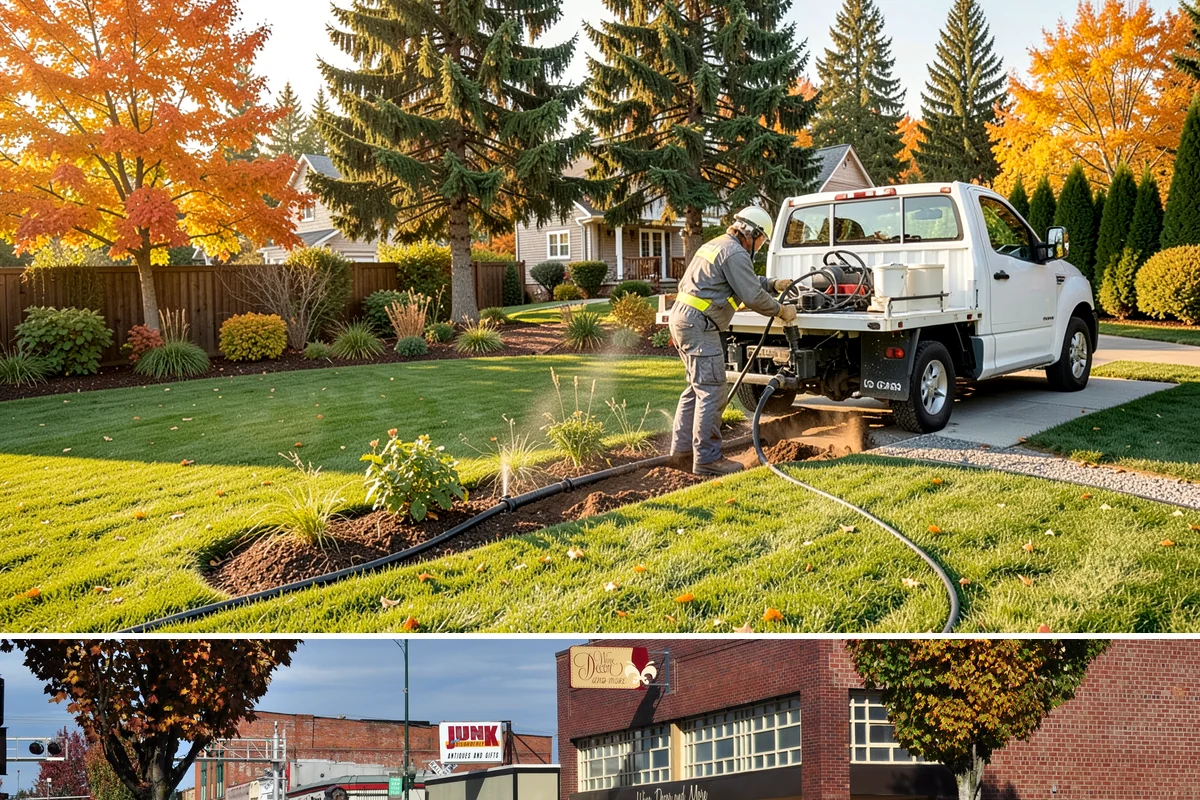 Shrub Pruning in Puyallup, Pierce County, WA - Timed by species