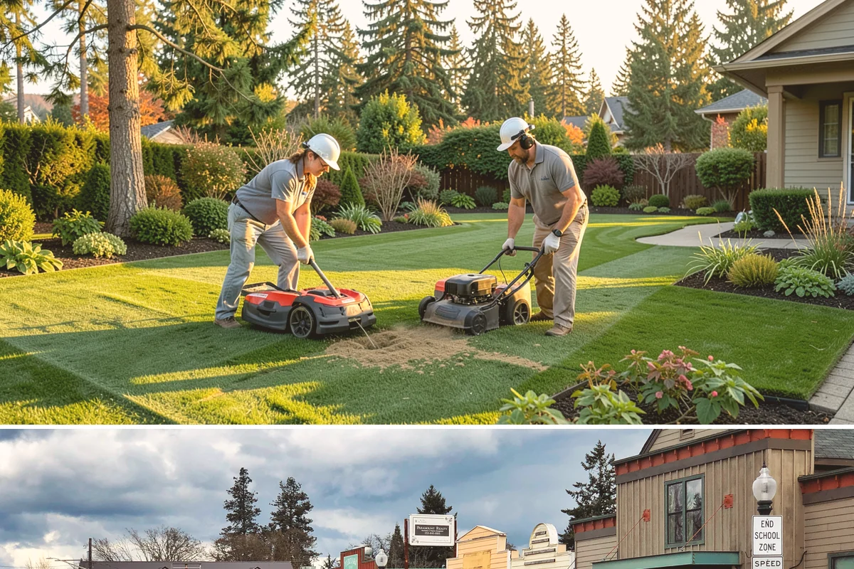 Shrub Pruning in Roy, Pierce County, WA - Timed by species