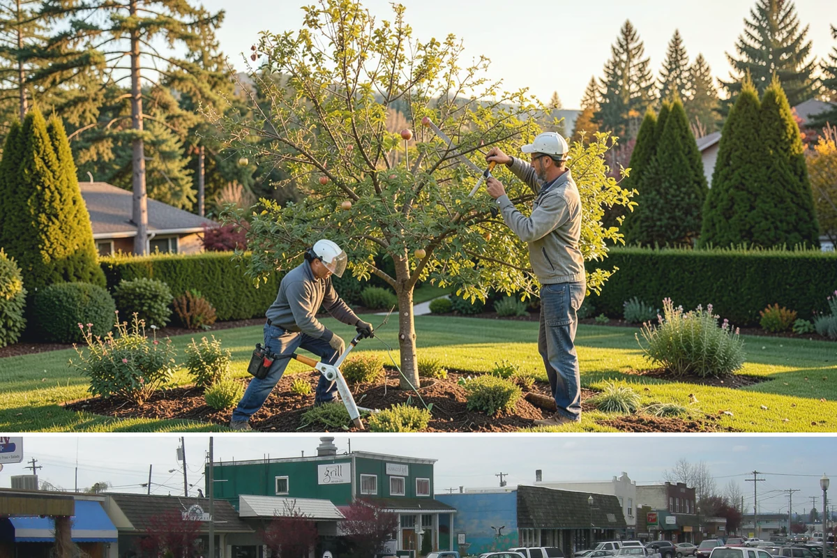 Shrub Pruning in Stanwood, Snohomish County, WA - Timed by species