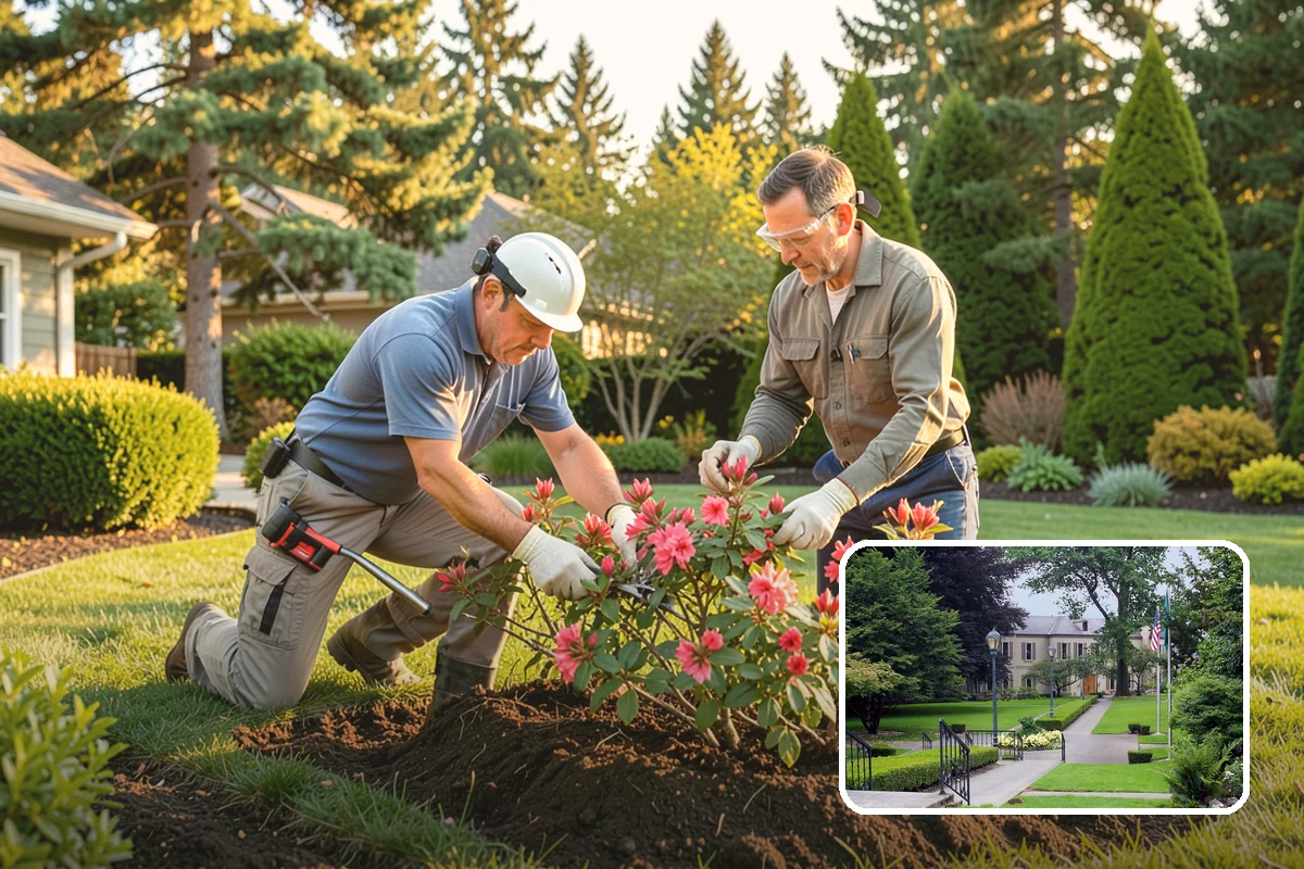 Shrub Pruning in Woodinville, King County, WA - Better structure, health, and bloom