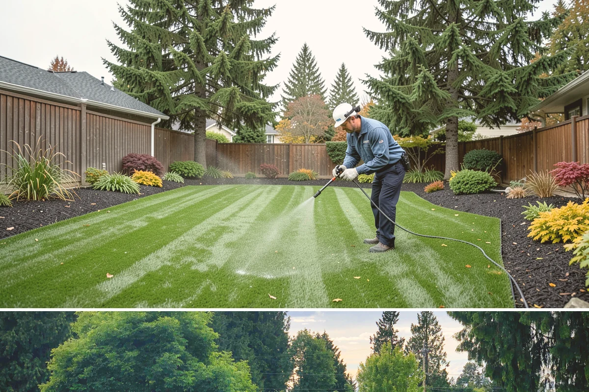 Shrub Rejuvenation Pruning in Bonney Lake, Pierce County, WA - Best done in late winter to early spring before bud break so PNW shrubs push strong new growth through the season.