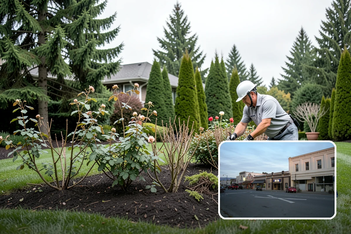 Shrub Rejuvenation Pruning in Burlington, Skagit County, WA - Restores dense growth from the base up