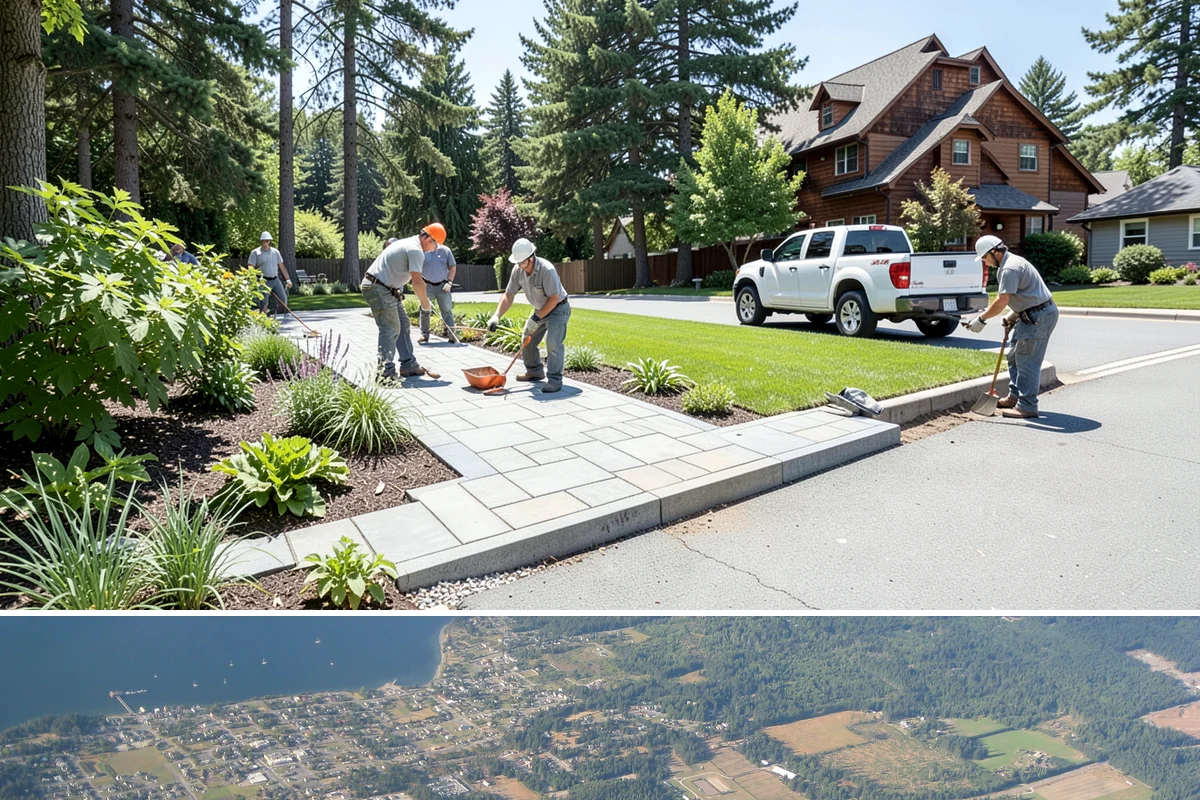 Shrub Rejuvenation Pruning in Coupeville, Island County, WA - Best done in late winter to early spring before bud break so PNW shrubs push strong new growth through the season.