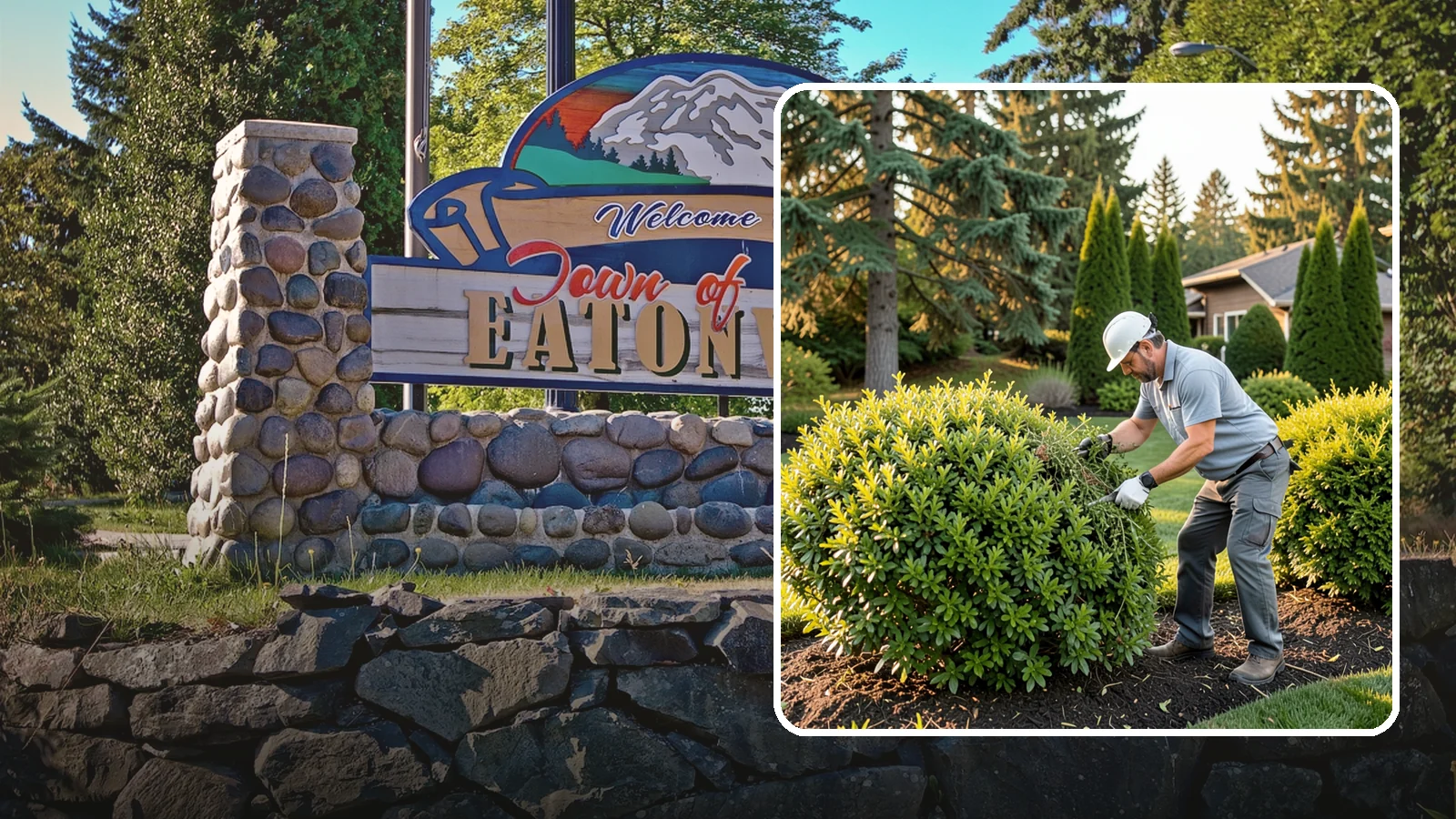 Shrub Rejuvenation Pruning in Eatonville, Pierce County, WA - Hard rejuvenation pruning that brings overgrown, leggy shrubs back to dense, healthy growth.