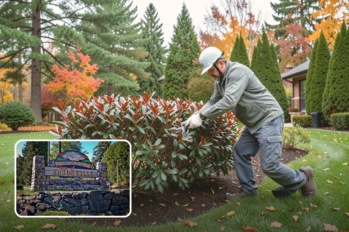 Shrub Rejuvenation Pruning in Eatonville, Pierce County, WA - Restores dense growth from the base up