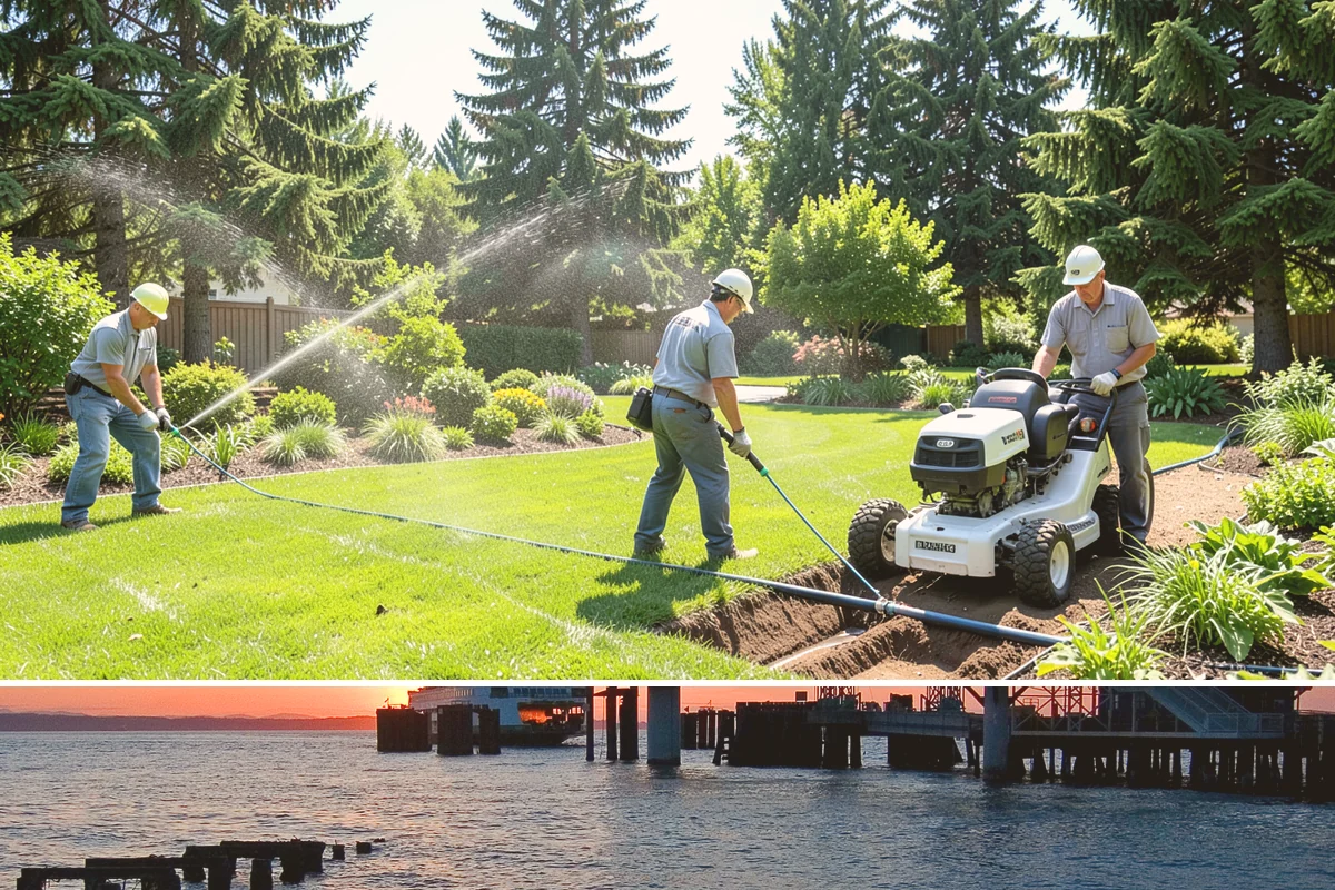 Shrub Rejuvenation Pruning in Edmonds, Snohomish County, WA - Best done in late winter to early spring before bud break so PNW shrubs push strong new growth through the season.