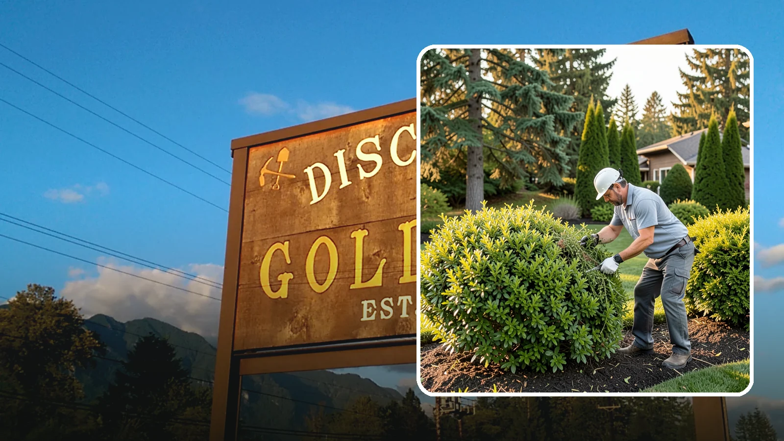 Shrub Rejuvenation Pruning in Gold Bar, Snohomish County, WA - Hard rejuvenation pruning that brings overgrown, leggy shrubs back to dense, healthy growth.