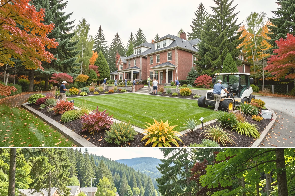 Shrub Rejuvenation Pruning in Lake Forest Park, King County, WA - Best done in late winter to early spring before bud break so PNW shrubs push strong new growth through the season.