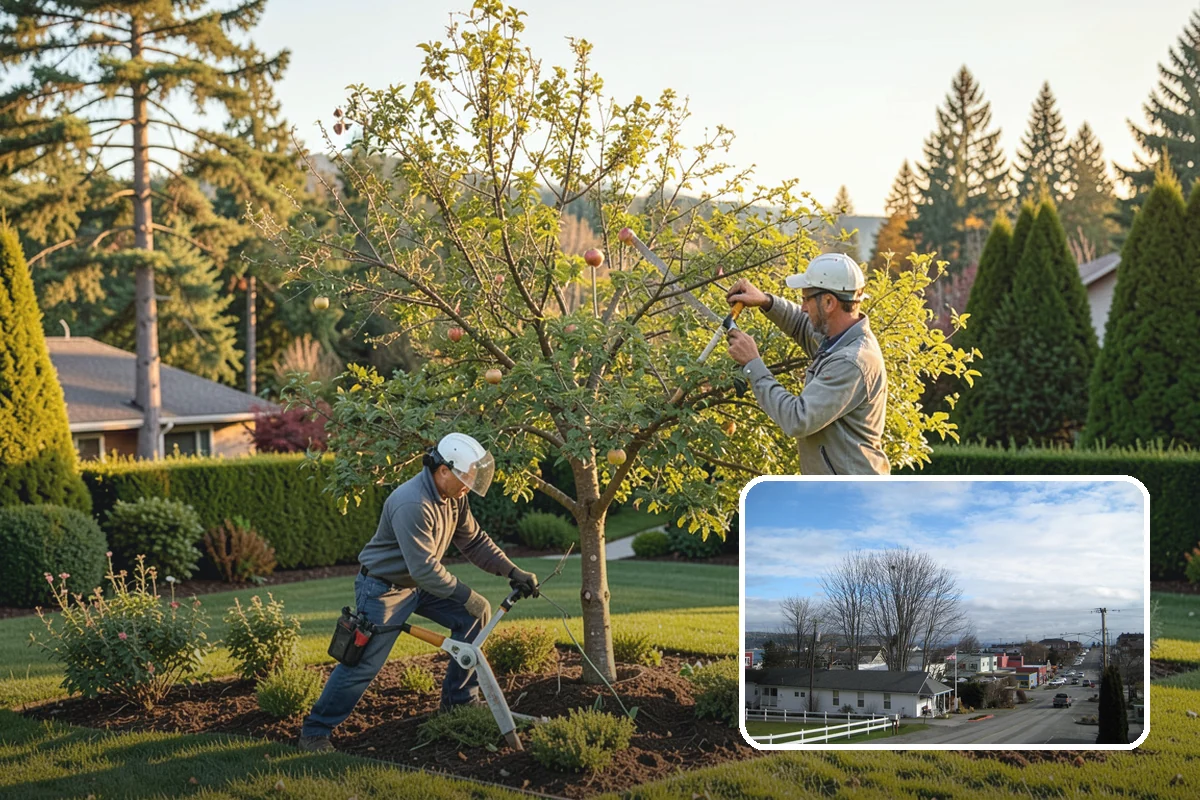 Shrub Rejuvenation Pruning in Langley, Island County, WA - Restores dense growth from the base up